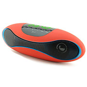 Mini Rugby Wireless Speaker with LCD Screen 