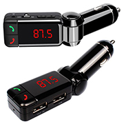Bluetooth Car FM Transmitter  with Double USB
