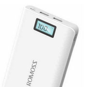 Romoss Portable Power Bank 20000mah with dual usb