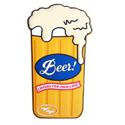 Distinguish fashionable silicon phone case with beer& ice cream drawing for iphone 6/6s