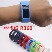 Rubber Silicone Watch Strap Wrist Band For Samsung Gear Fit2