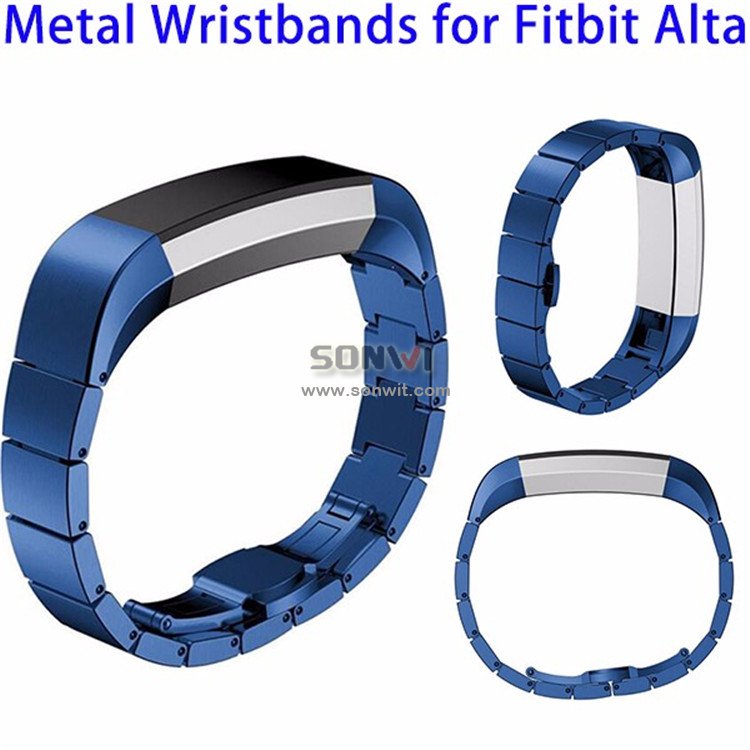 Stainless Steel Watch Band Strap Bracelet for Fitbit Alta