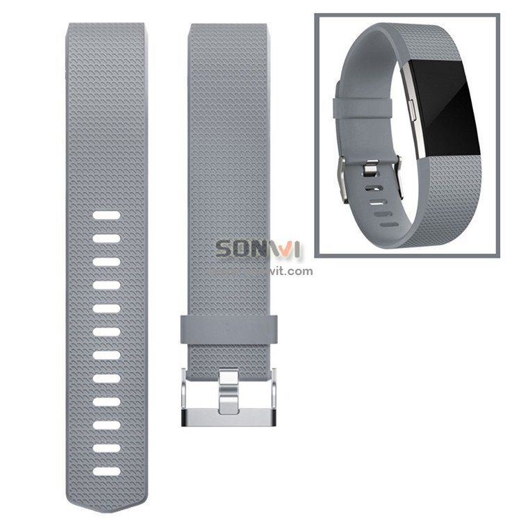 Soft Silicone Wrist Band for Fitbit Charge 2 Watch