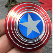 Aluminum Alloy shield design Fidget Spinner Toy